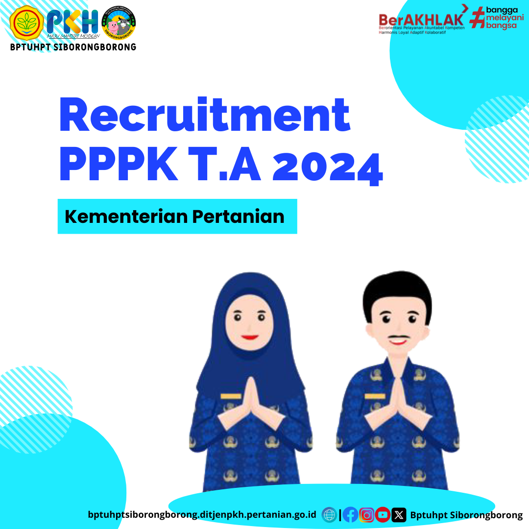 Pengumuman PPPK Kementerian Pertanian T.A. 2024