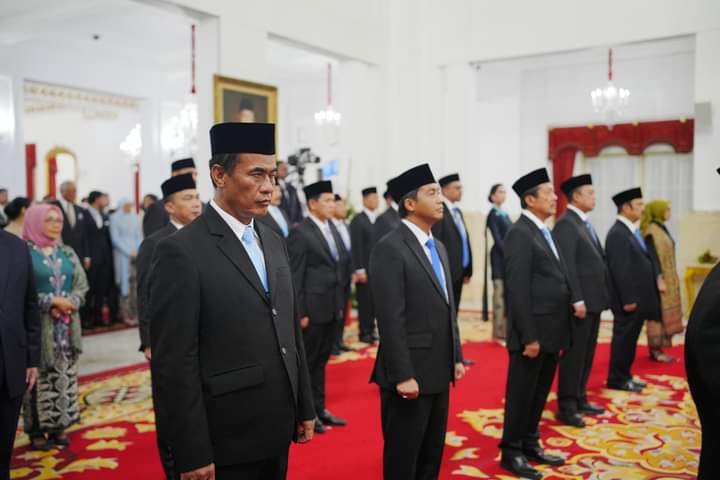 Resmi dilantik, Mentan Amran Siap Berjuang Untuk Indonesia Daulat Pangan.